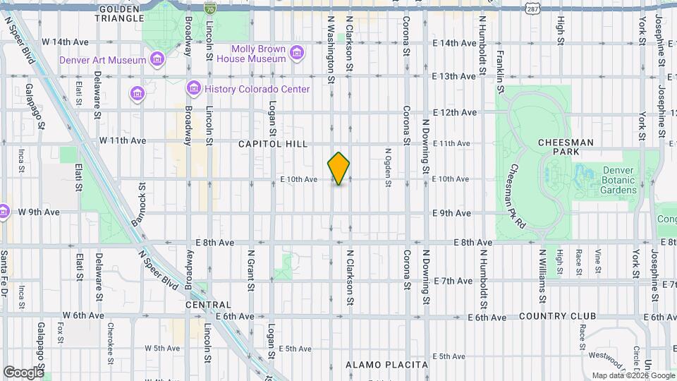 956 N Washington St Mapa y Detalles de la Ubicación