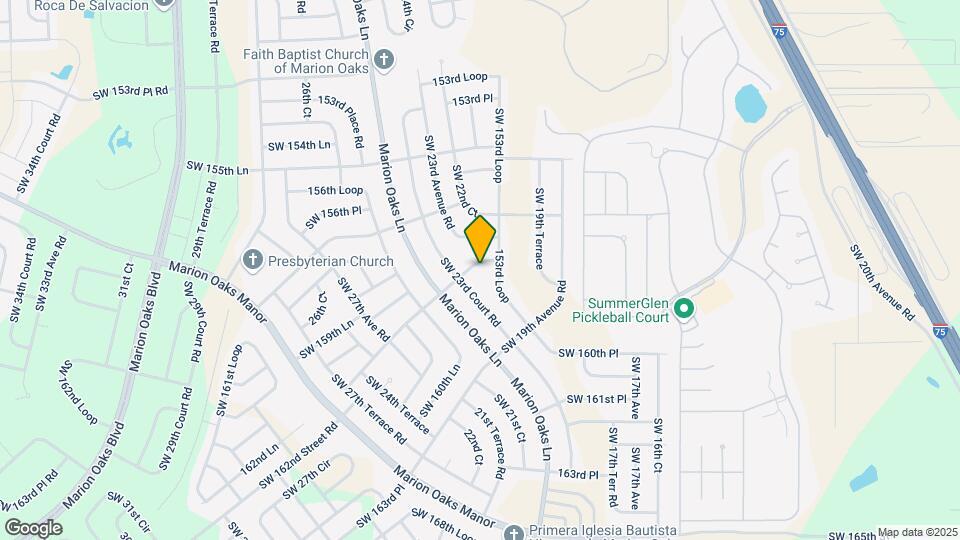 2160 SW 158th St Rd Map and Location Details