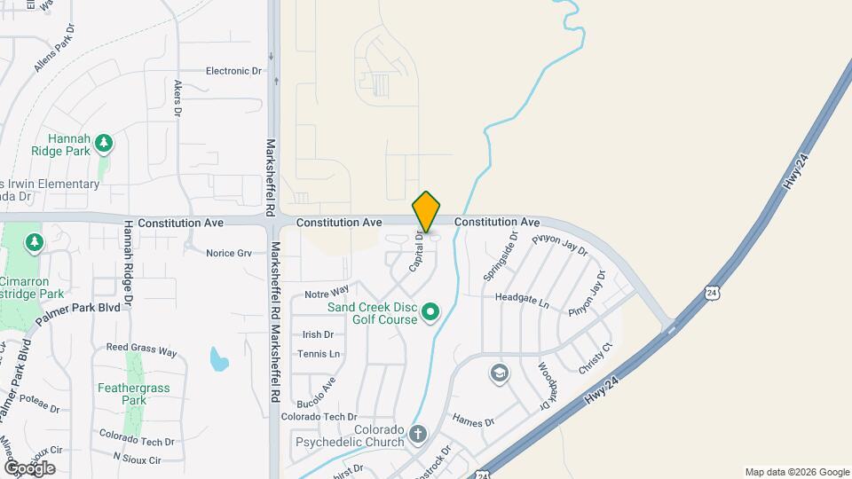 2494 Obsidian Vw Map and Location Details