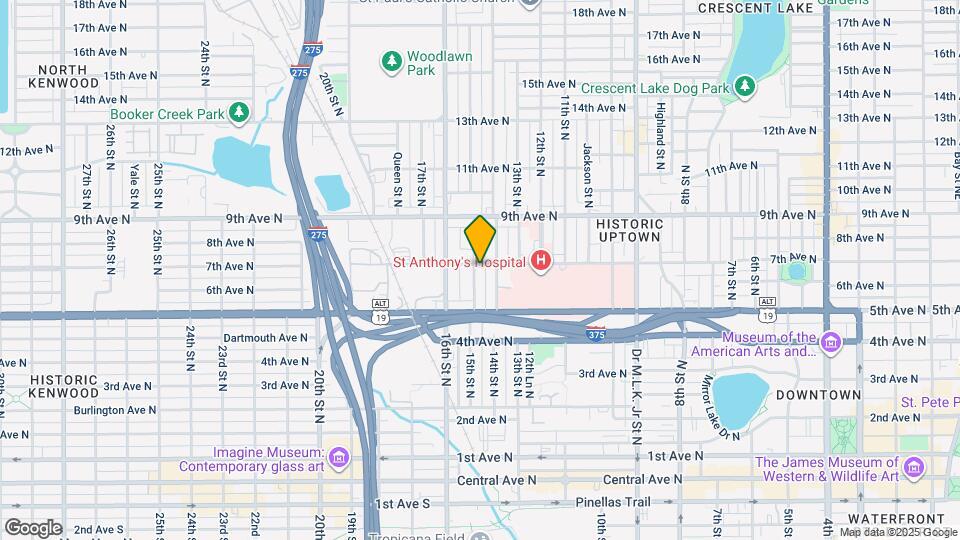 1412 7th Ave N Map and Location Details