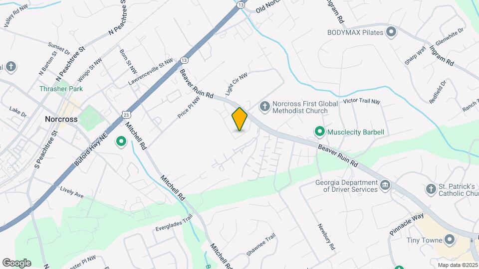 5519 Chatham Cir NW Map and Location Details