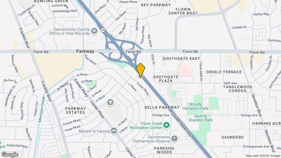 7421 Circle Pkwy Map and Location Details