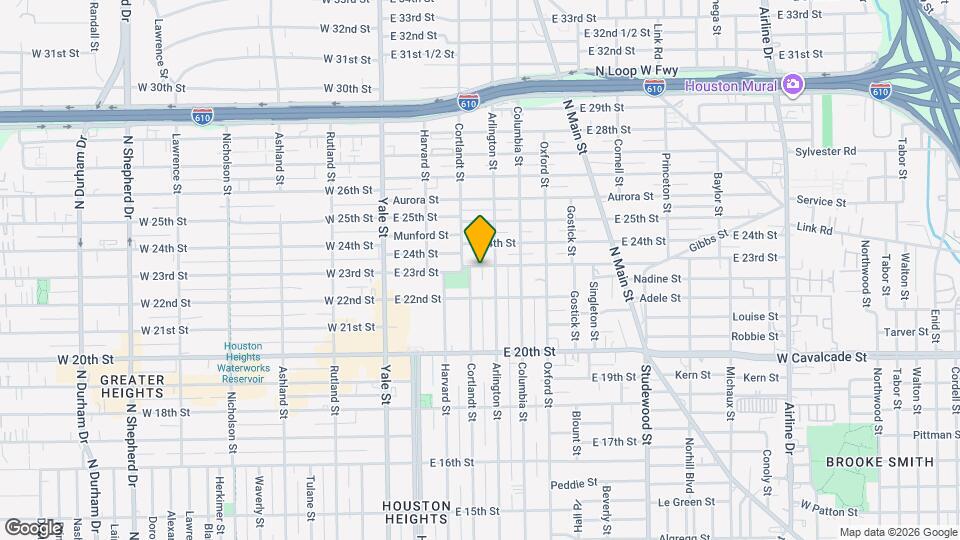 308 E 23rd St Map and Location Details