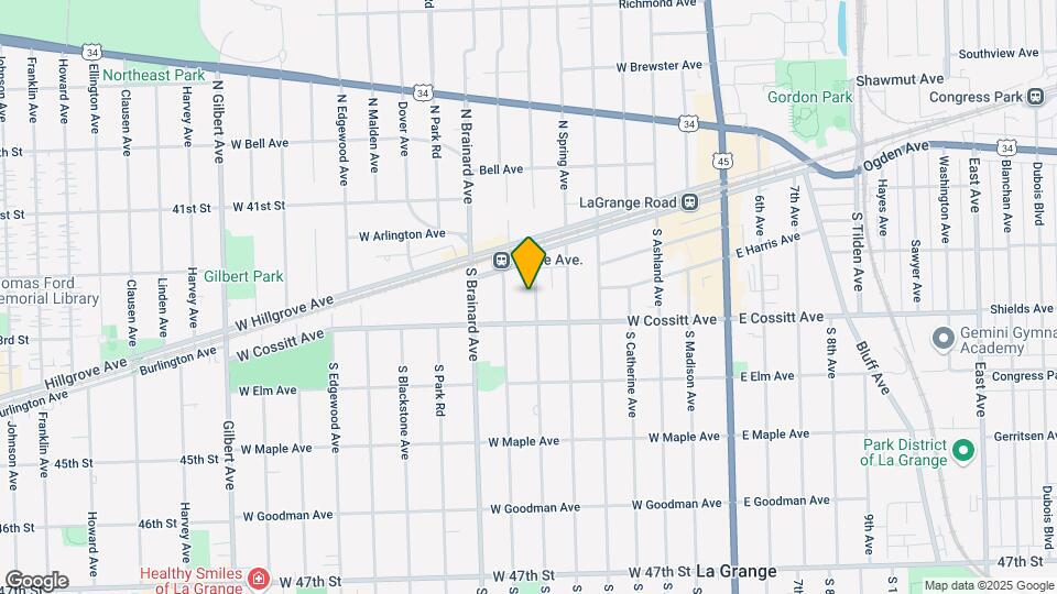 32-36 S Waiola Ave Mapa y Detalles de la Ubicación