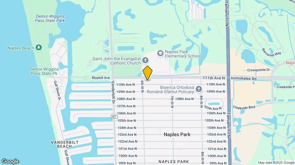 615 110th Ave N Map and Location Details