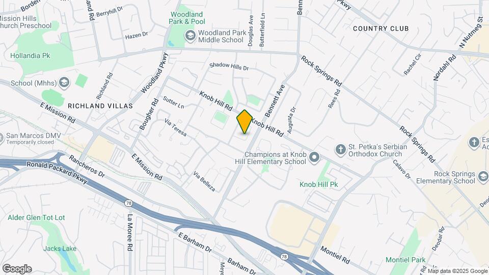 1326 Via Dorado Map and Location Details