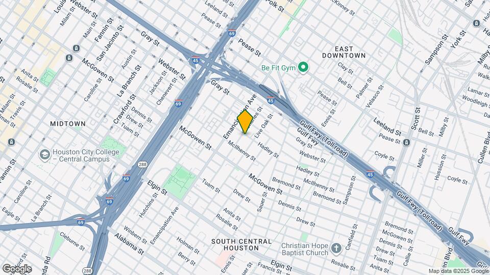 2502 Hadley St Map and Location Details