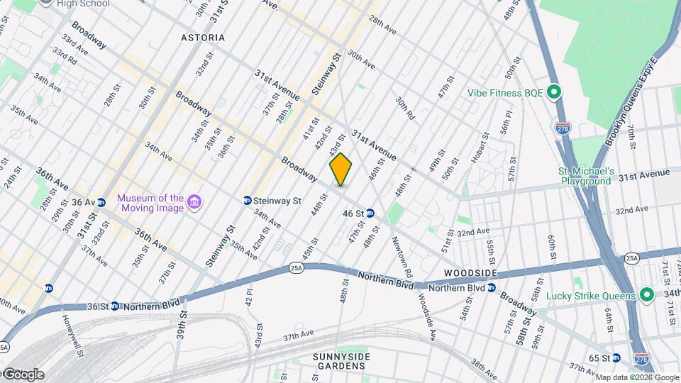 4419 Broadway Map and Location Details