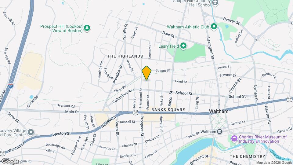 88 Francis St Map and Location Details