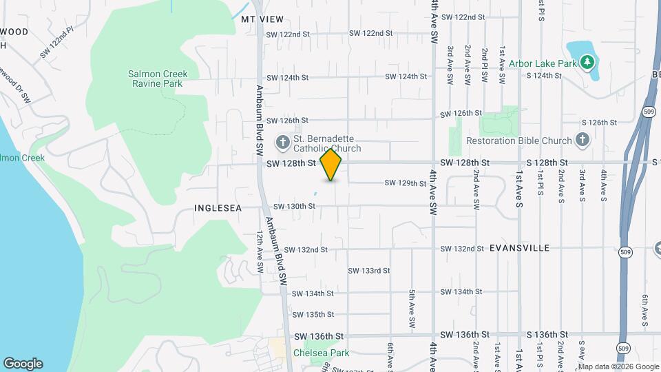12835 9th Ave SW Map and Location Details