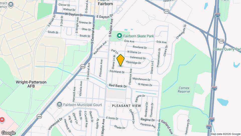 164 Pat Ln Map and Location Details