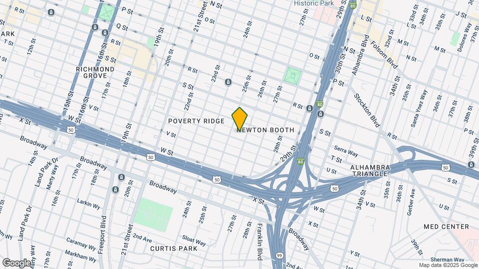 2517 U St Map and Location Details