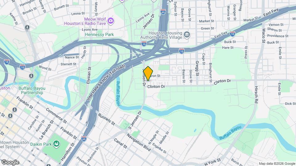 2709 Clinton Dr Mapa y Detalles de la Ubicación
