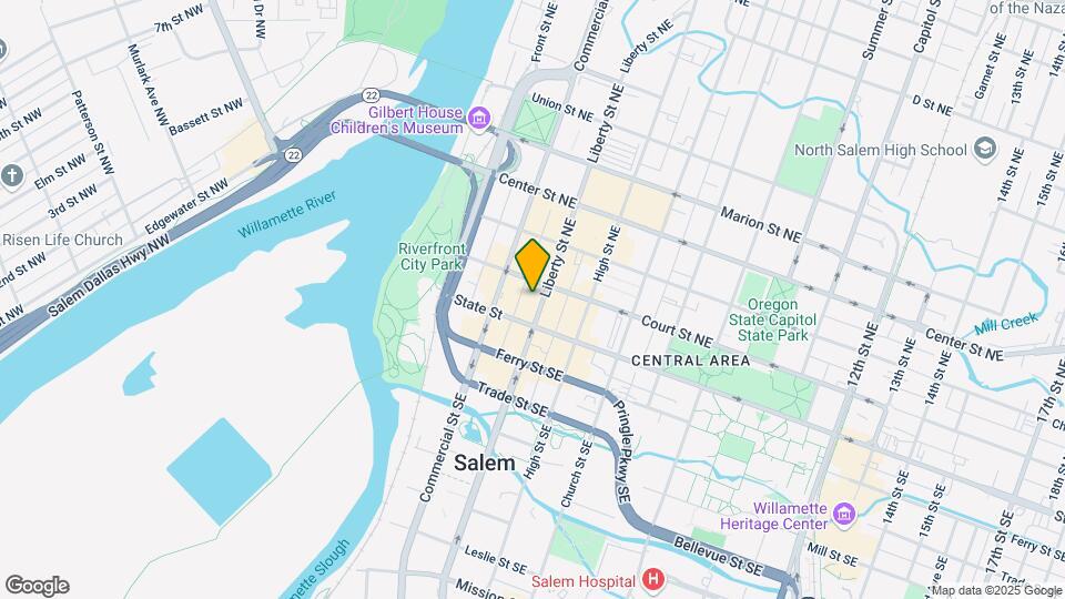Salem Arts Building Map and Location Details