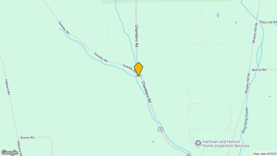 1 Sawdey Rd Map and Location Details