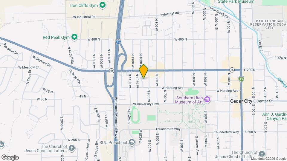 142 N 1000 W Map and Location Details