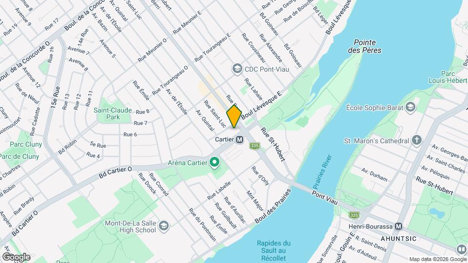 48-64 Des Laurentides Boul Map and Location Details