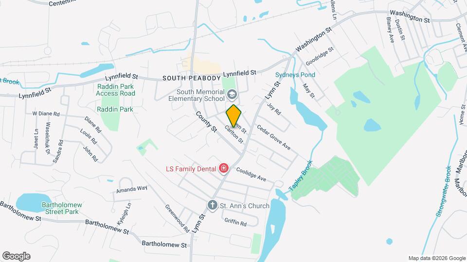 11 Carlton St Map and Location Details