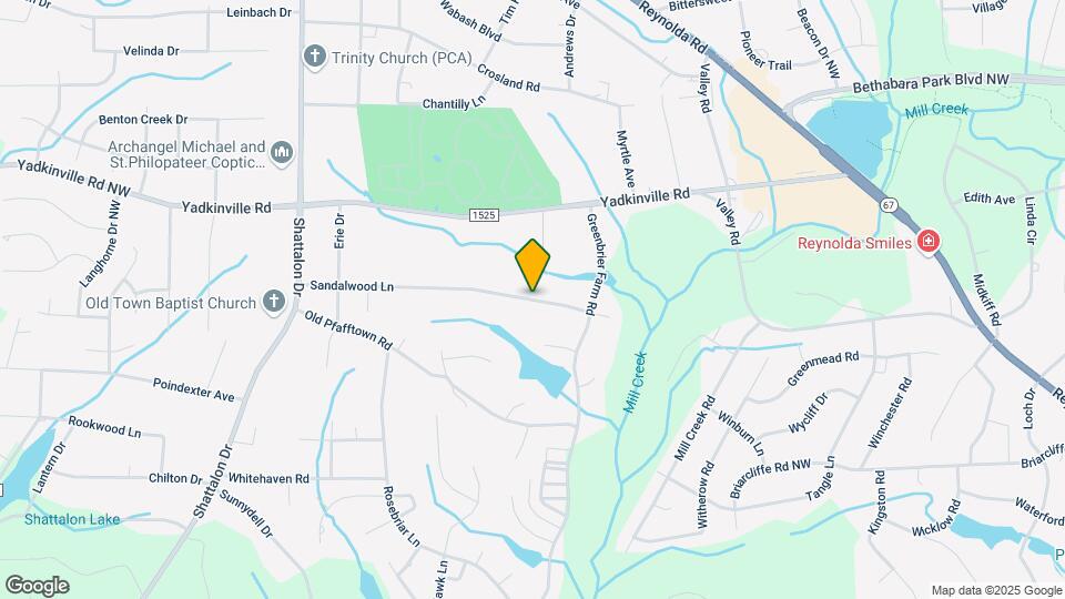 3812 Rutherford Ct Map and Location Details