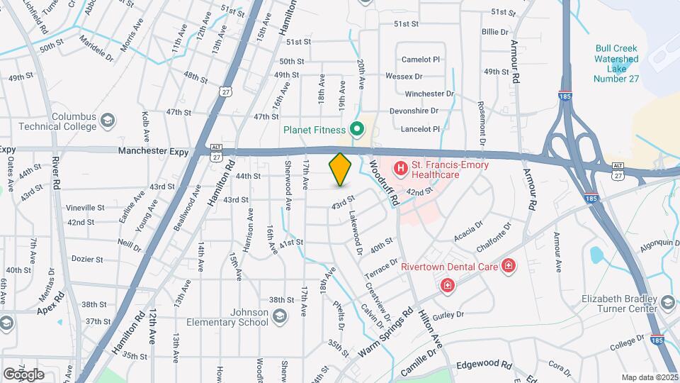 1904 Lincoln St Map and Location Details