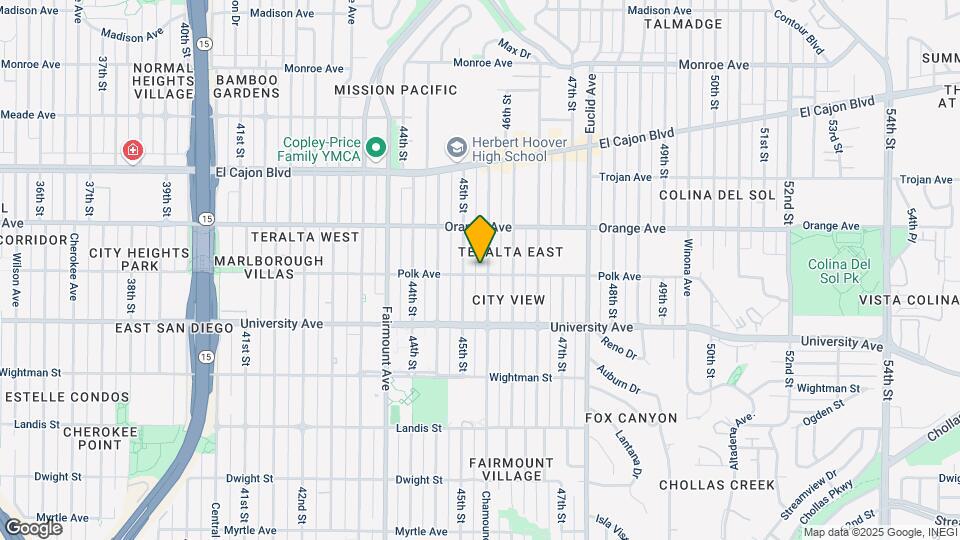 4110 Chamoune Ave Map and Location Details