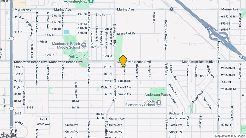 1916 Warfield Ave Map and Location Details