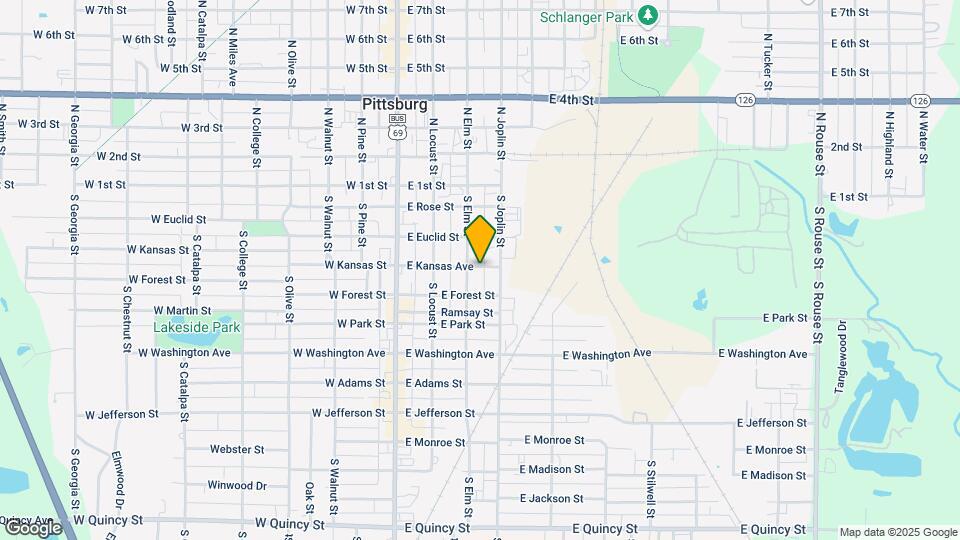 302 E Kansas St Mapa y Detalles de la Ubicación