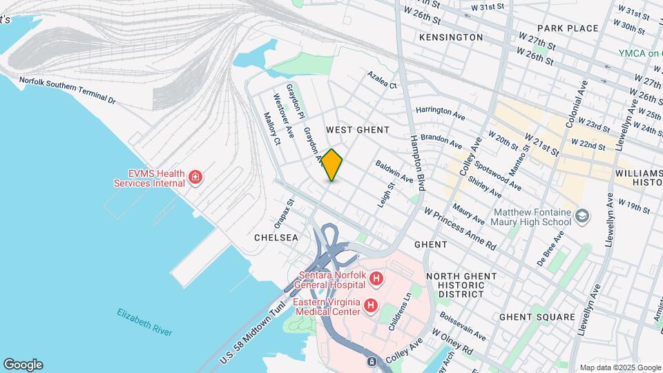 1134 Westover Ave, Unit 1134 Westover #4 Map and Location Details