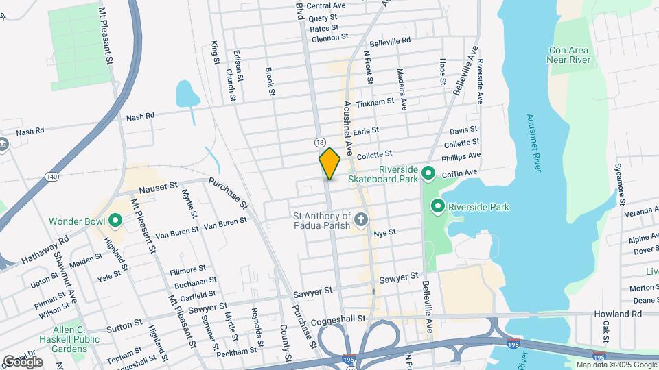 248 Ashley Blvd Map and Location Details