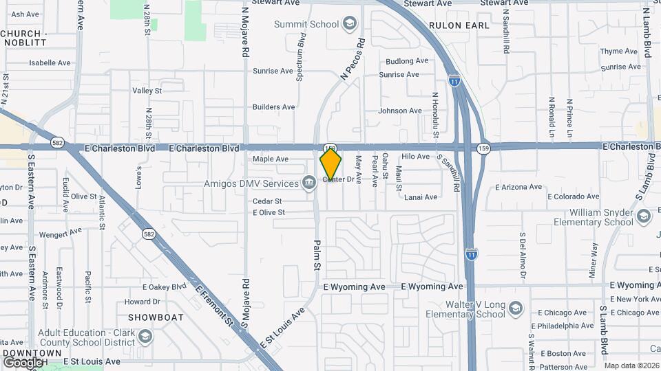 1118 Laurel Ave Map and Location Details