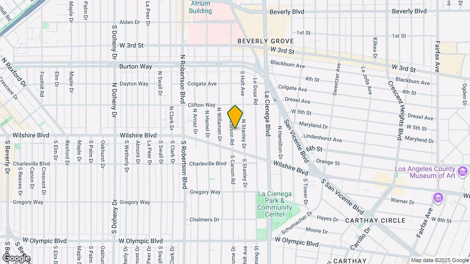 140 N Carson Rd Mapa y Detalles de la Ubicación