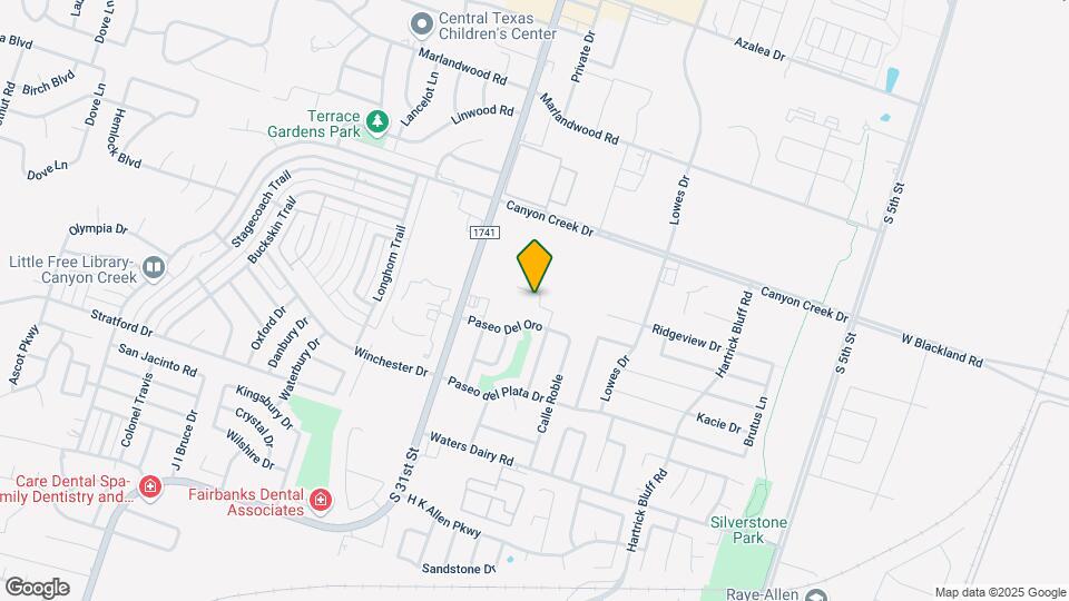 1313 Calle de Bronce-Unit -A Map and Location Details