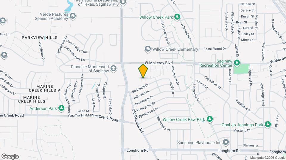 1121 Aylesbury Rd Map and Location Details