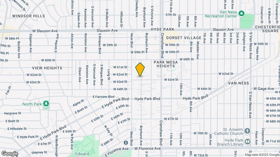 6221 Brynhurst Ave Mapa y Detalles de la Ubicación