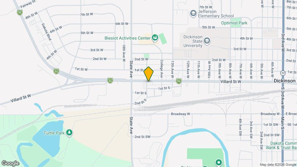 1467 W Villard St, Unit 2 Map and Location Details