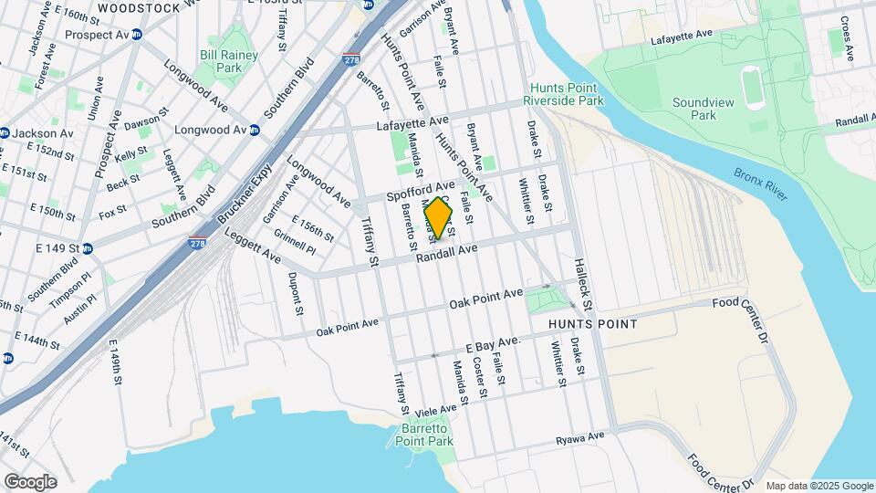 1255 Randall Ave Mapa y Detalles de la Ubicación