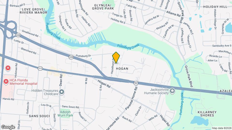 SouthBrook Condominium Map and Location Details