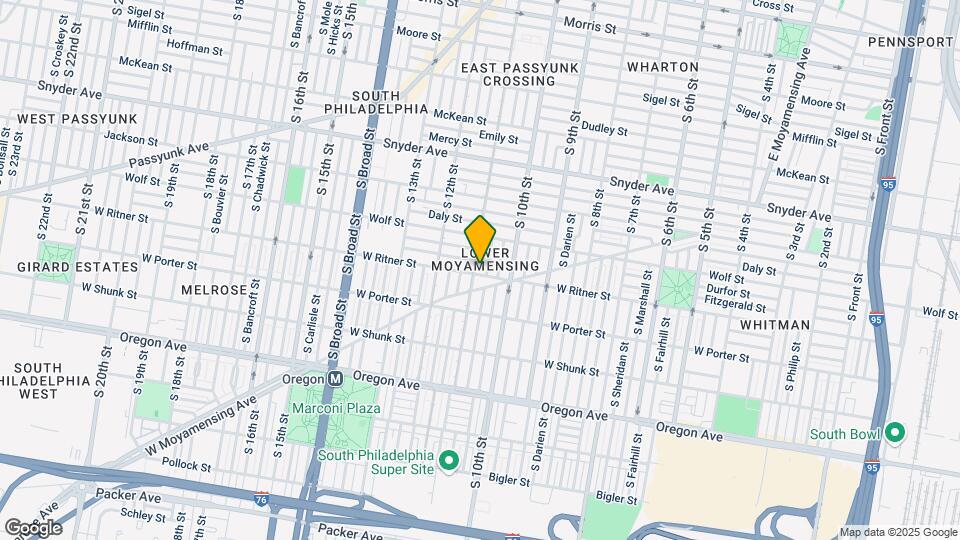 2349 S 11th St Map and Location Details