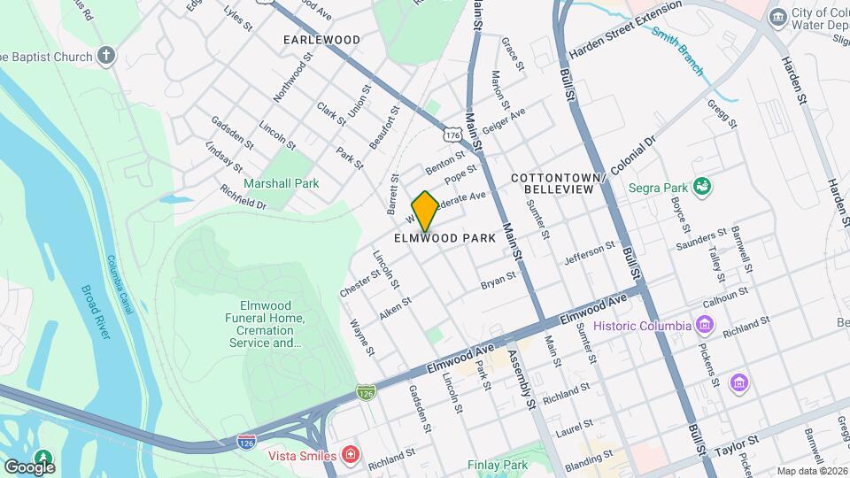 2417 Clark St Map and Location Details