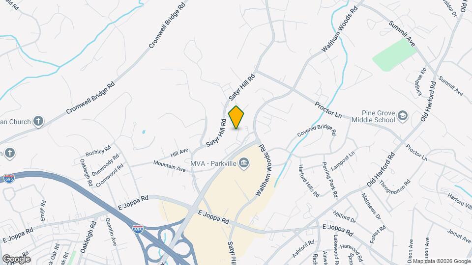 2215 Lowells Glen Rd, Unit E Mapa y Detalles de la Ubicación