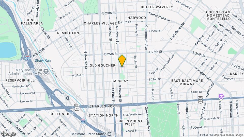 2314 Hunter St Map and Location Details