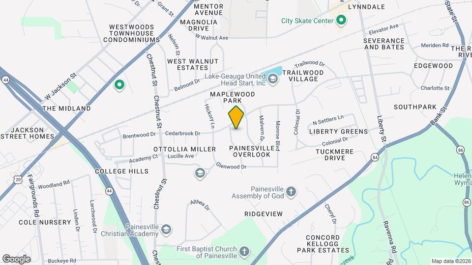 425 Hawkins Dr Mapa y Detalles de la Ubicación