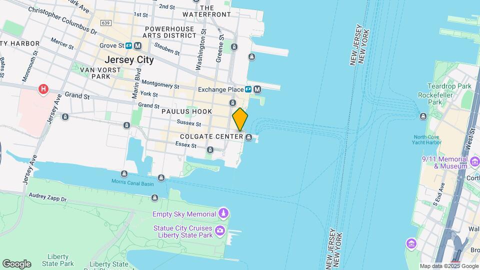 50 Hudson St Map and Location Details