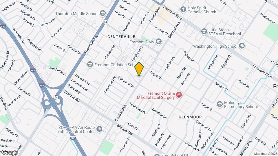 4549-4963 Central Ave Mapa y Detalles de la Ubicación