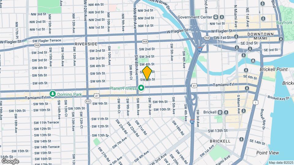 616 SW 7th Ave Map and Location Details