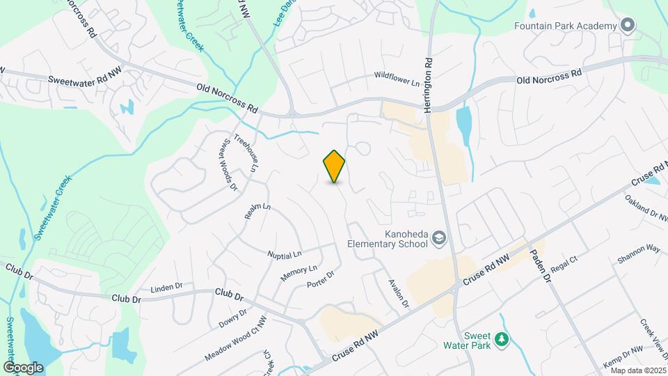 1360 Avalon Dr Map and Location Details