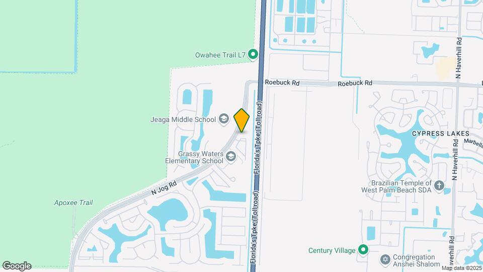 3740 N Jog Rd Map and Location Details