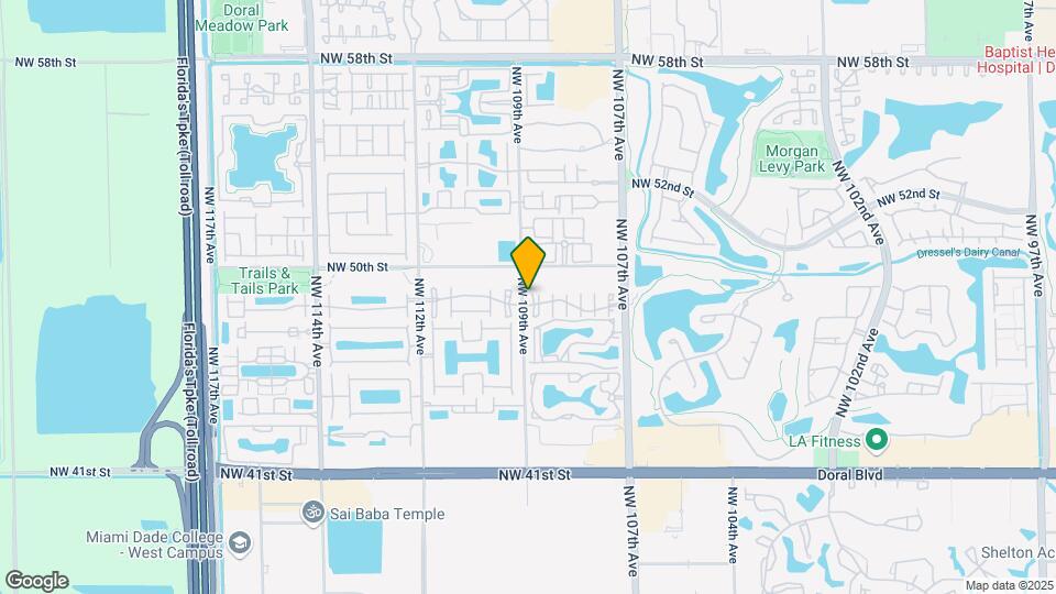 4882 NW 108th Psge Map and Location Details