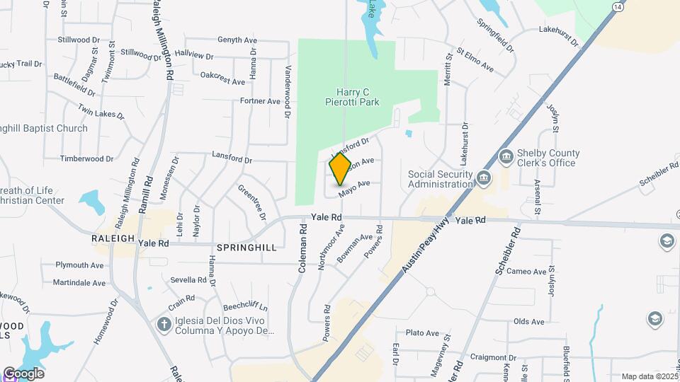 4454 Mayo Ave Map and Location Details