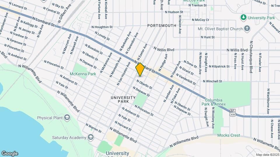 5271 N Oberlin St Map and Location Details